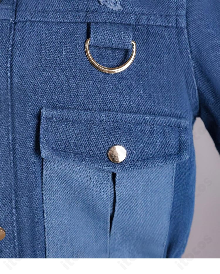 音乃瀬奏 Flashpoint コートポケット周りの装飾ディテール