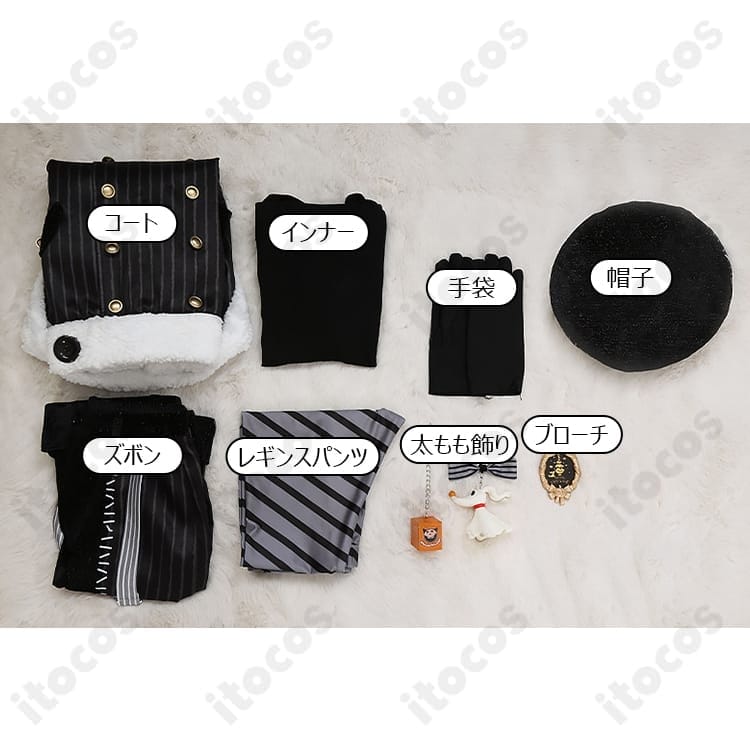 ツイステ リリア・ヴァンルージュ ナイトメアークーリエ コスプレ衣装｜高再現で撮影映え、イベント向け - 8枚目の画像