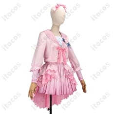 学園アイドルマスター 花海咲季 桜フォトグラフ コスプレ衣装 高発色で上品、イベント映え - 2枚目の画像（サムネイル）