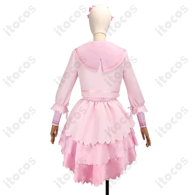 学園アイドルマスター 花海咲季 桜フォトグラフ コスプレ衣装 高発色で上品、イベント映え - 4枚目の画像