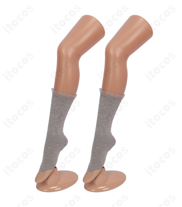 花海咲季 桜フォトグラフ 衣装の靴下・レッグ周りディテール（質感と長さ）