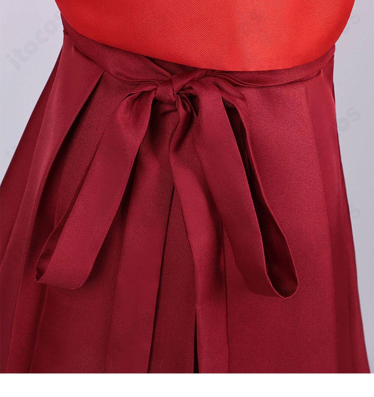 小林みくる私服コスプレのウエスト系帯・装飾の仕様確認