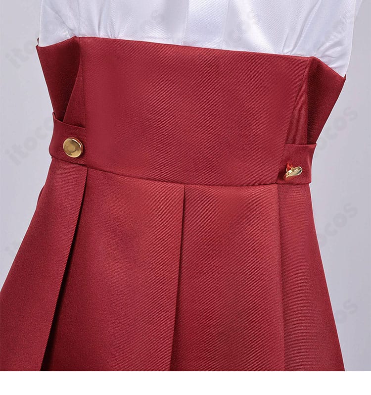 小林みくる私服コスプレの腰位置デザインと装飾パーツ