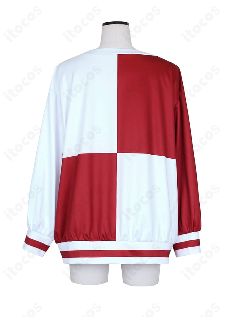 明導アキナ コスプレ用トップスの背面全体画像（きれいなライン）