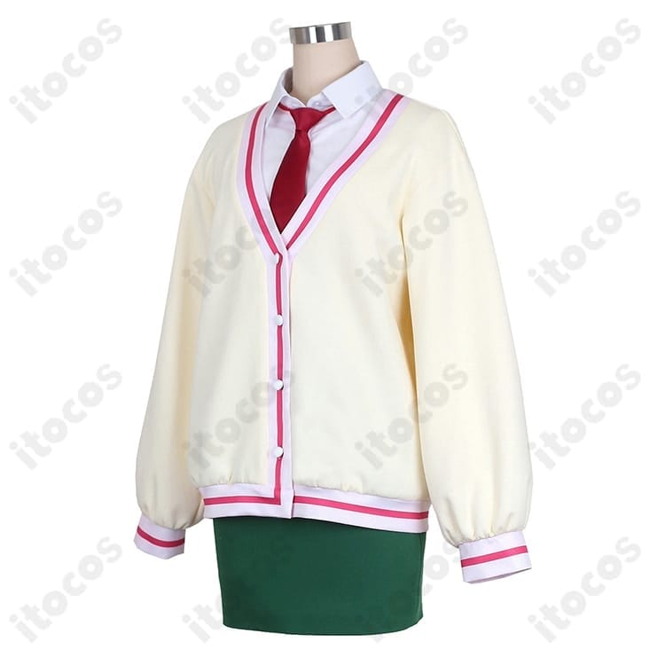 大倉メグミ 制服コスプレ｜高再現で快適、撮影・イベントに最適な4点セット - 2枚目の画像