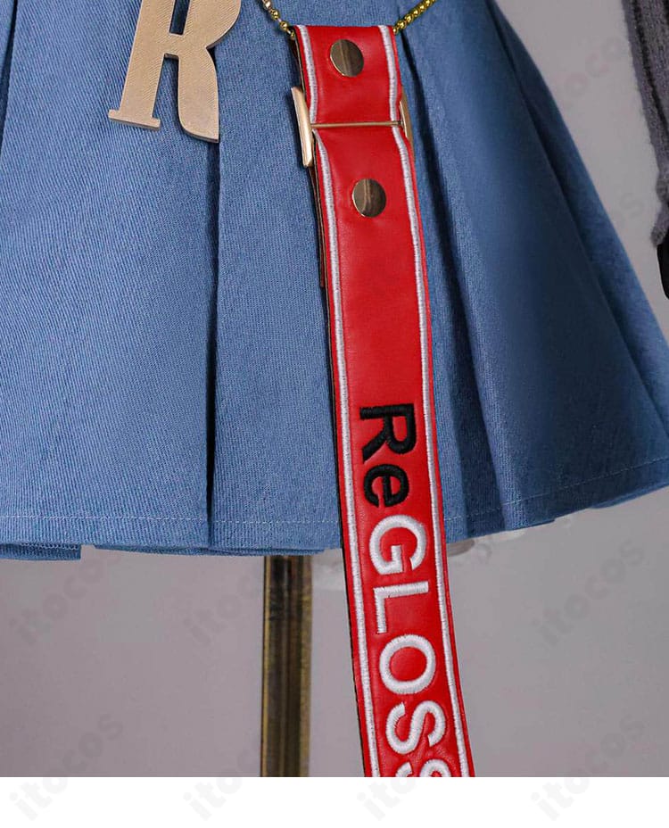 金属チャームとチェーン連結部の細部ディテール