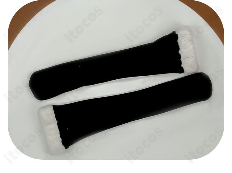 靴下のディテール。ライン配置と厚み