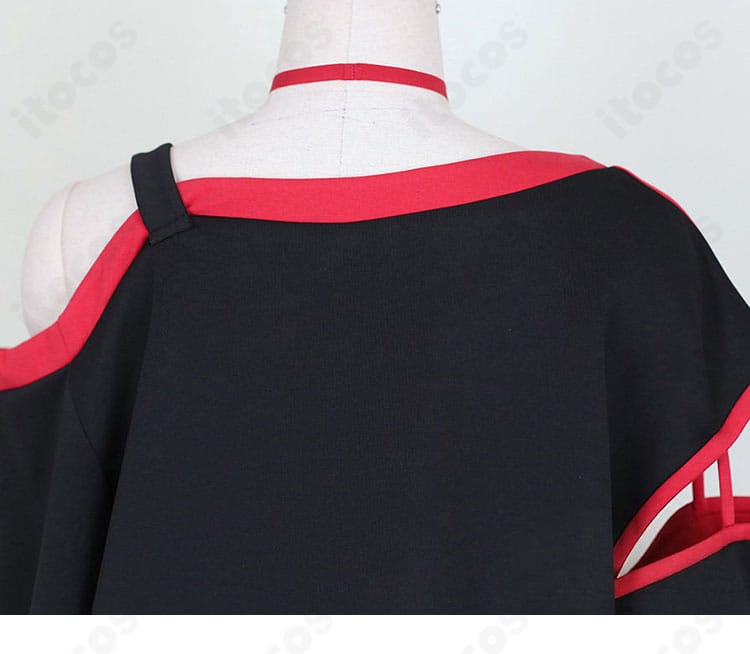 背肩ディテール：ヨーク周りの縫製とシルエット保持設計