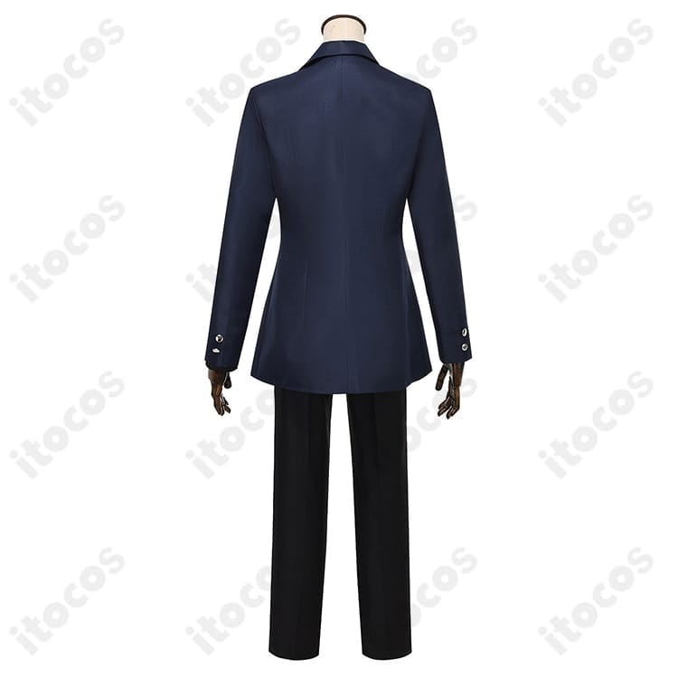 快適なゴシックロングコート衣装。高再現ディテールで撮影映えするフルセット - 3枚目の画像