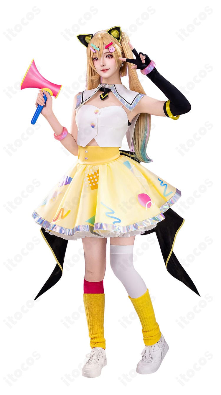 BanG Dream! コスプレ衣装 トップス・スカートの正面全体像