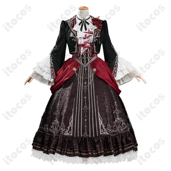 恋と深空 主人公「魂を約す赤月」衣装 高再現で映えるフルセット｜着心地も快適