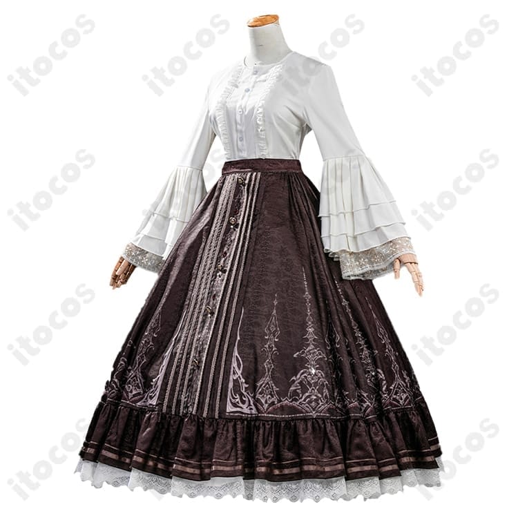 恋と深空 主人公「魂を約す赤月」衣装 高再現で映えるフルセット｜着心地も快適 - 4枚目の画像