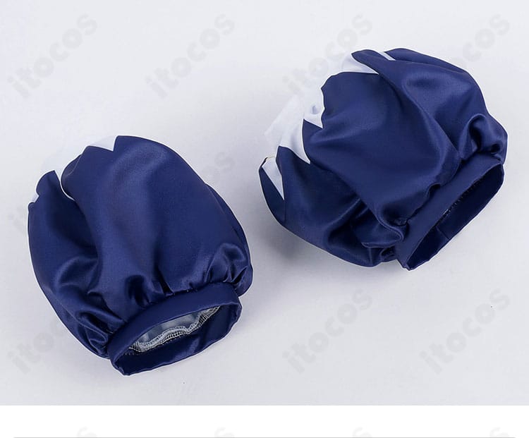 アルヴィト衣装の袖パーツ詳細。ゴム入り仕様と装飾テープの見え方