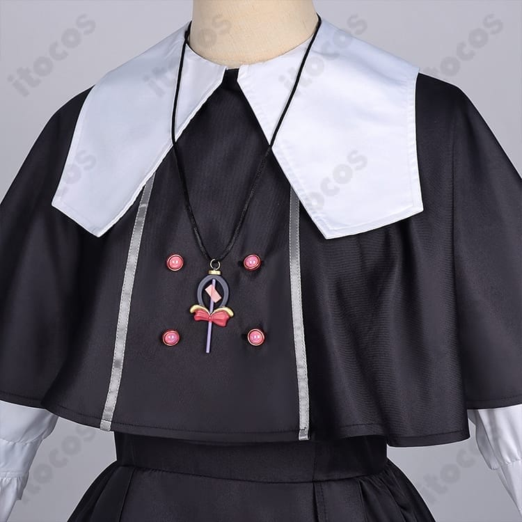 名探偵プリキュア！森亜るるか 私服ワンピース衣装｜高再現で撮影映え、軽やかで快適 - 4枚目の画像