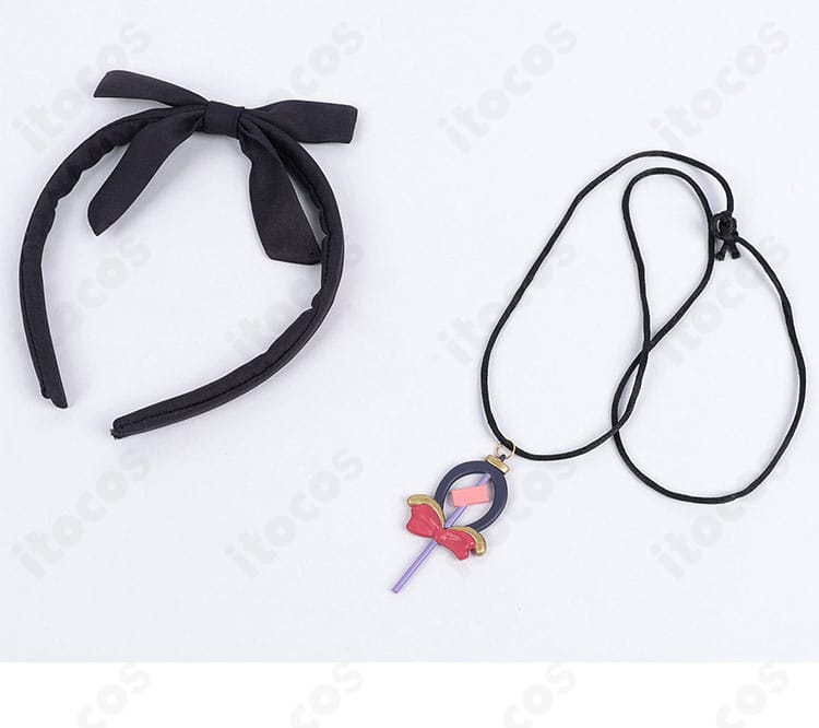 森亜るるか 私服衣装の髪飾り・ネックレスのセット詳細