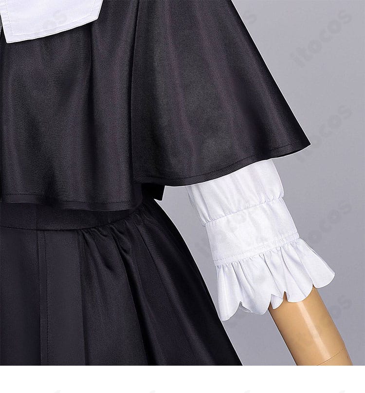 森亜るるか 私服衣装の袖口デザインと縫製アップ