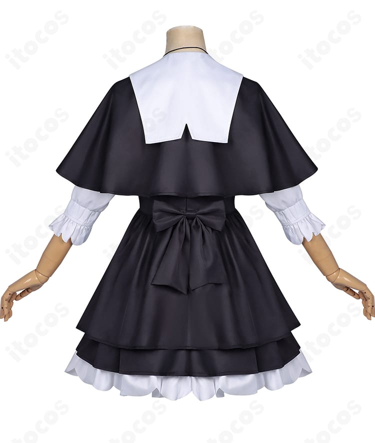 森亜るるか 私服ワンピース衣装の背面ディテール