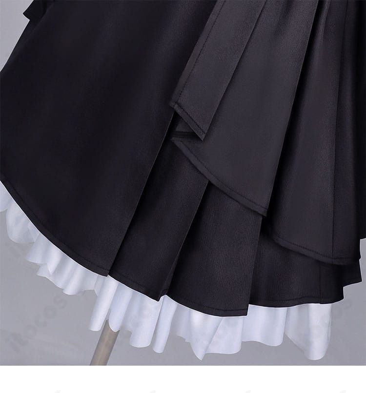 森亜るるか 私服衣装のスカート裾・フレア感ディテール