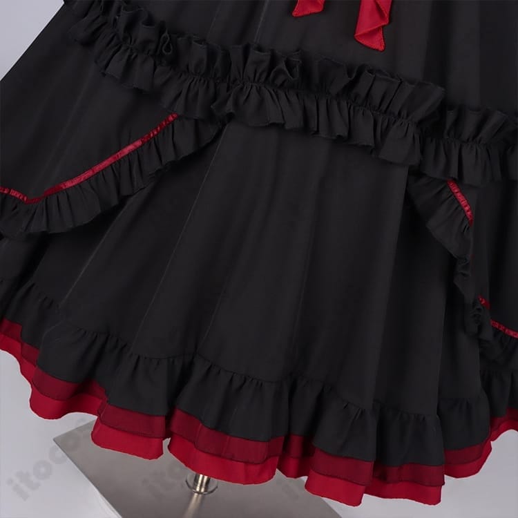 NEEDY GIRL OVERDOSE 獄薔薇美血華 コスプレ衣装 高発色で再現度抜群、撮影・イベント向け - 5枚目の画像