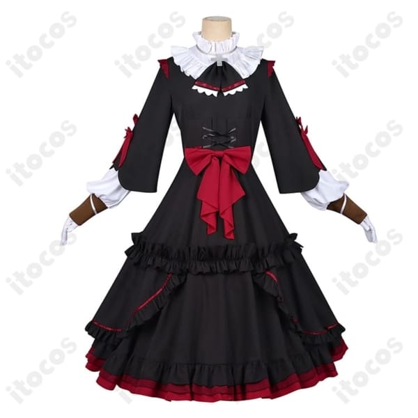 NEEDY GIRL OVERDOSE 獄薔薇美血華 コスプレ衣装 高発色で再現度抜群、撮影・イベント向け