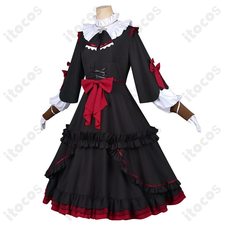 NEEDY GIRL OVERDOSE 獄薔薇美血華 コスプレ衣装 高発色で再現度抜群、撮影・イベント向け - 2枚目の画像