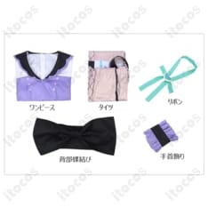 NEEDY GIRL OVERDOSE 猛毒電波少女☆パープル・ロリポップ 高発色コスプレで撮影・配信に映える一着 - 6枚目の画像（サムネイル）