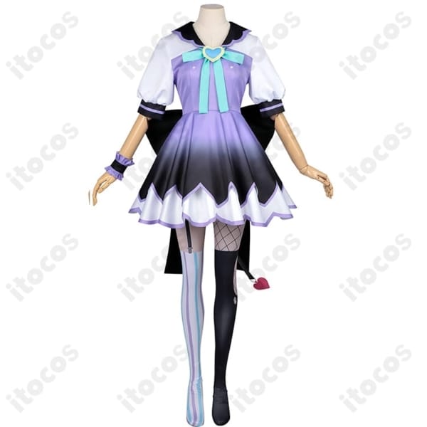 NEEDY GIRL OVERDOSE 猛毒電波少女☆パープル・ロリポップ 高発色コスプレで撮影・配信に映える一着