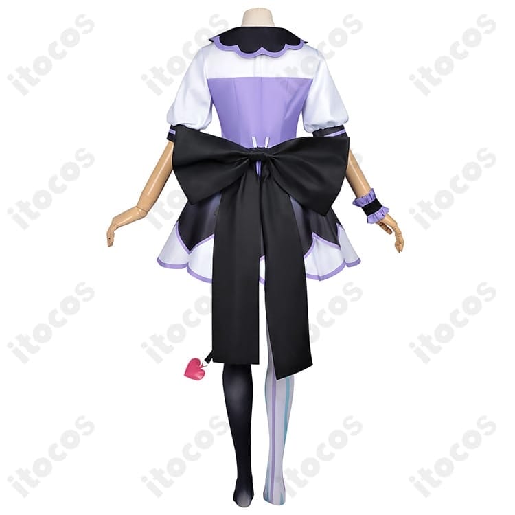 NEEDY GIRL OVERDOSE 猛毒電波少女☆パープル・ロリポップ 高発色コスプレで撮影・配信に映える一着 - 3枚目の画像