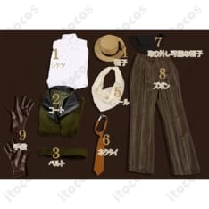 第五人格 メリー・プリニウス 初期衣装｜高再現＆上品シルエットの礼装コスプレセット - 4枚目の画像（サムネイル）