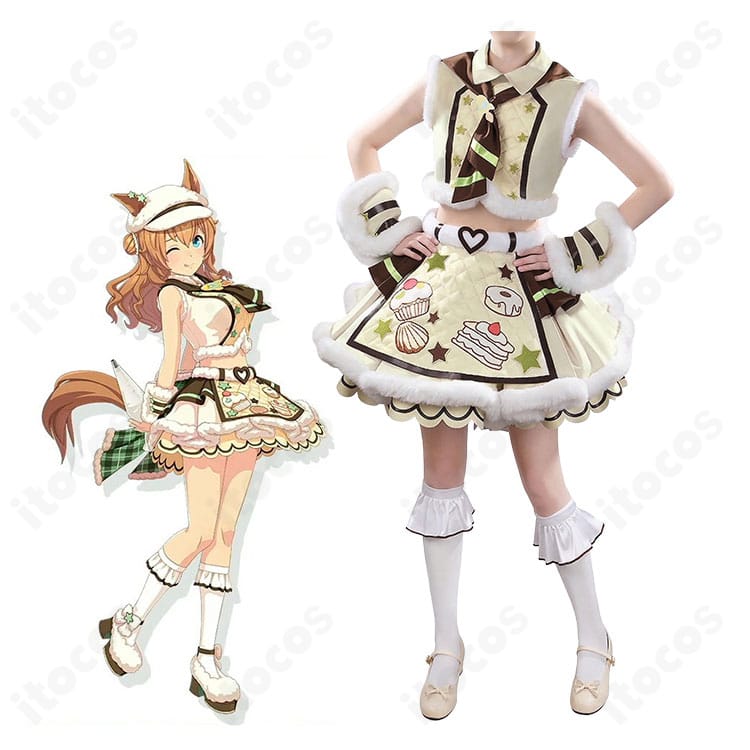 ウマ娘 プリティーダービー タイキシャトル Baa Baa Patisserie コスプレ衣装一式のイメージ画像