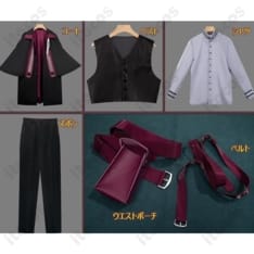 にじさんじ 佐伯イッテツ アルカイック衣装 コスプレ 高再現でクール、撮影で映える美シルエット - 5枚目の画像（サムネイル）