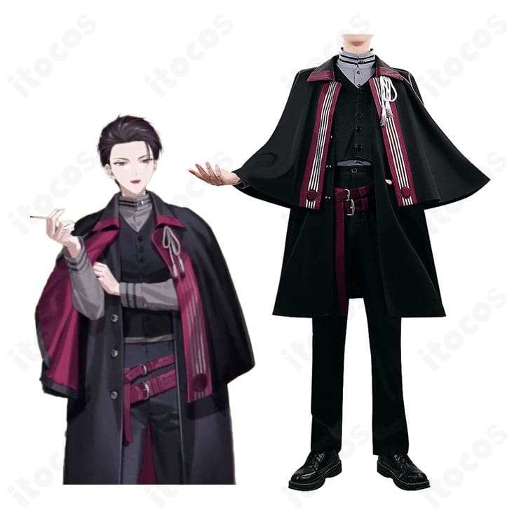 にじさんじ 佐伯イッテツ アルカイック衣装の着用イメージと全身コーディネート