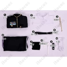 勝利の女神：NIKKE リリーバイス ゴッデス部隊制服 高再現・撮影映えコスプレ衣装 - 6枚目の画像（サムネイル）