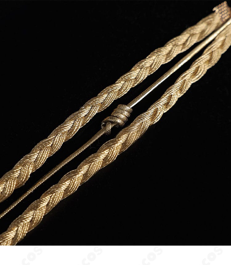 リリーバイス 制服の紐飾り・タッセルパーツの接続部詳細