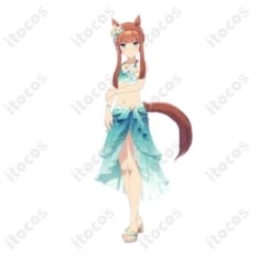 ウマ娘 サイレンススズカ 波間のエメラルド水着｜爽やか高再現で撮影映え、軽量で長時間も快適 - 1枚目の画像（サムネイル）