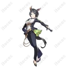 ウマ娘 フジキセキ 勝負服「シューティンスタァ・ルヴュ」高再現で美シルエット、撮影・イベントに最適 - 1枚目の画像（サムネイル）