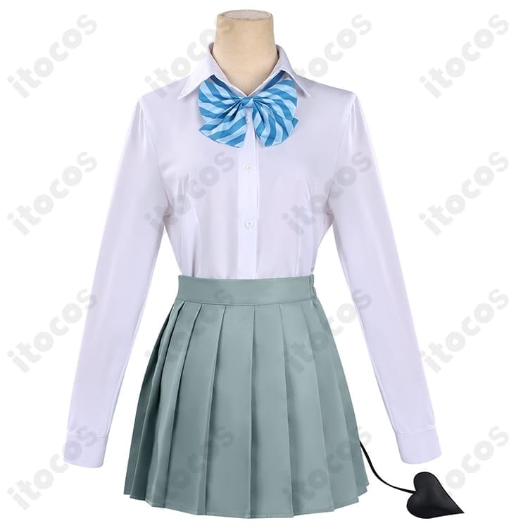 高潔カナン 制服コスチューム｜尻尾付きフルセットで高再現・イベント撮影に最適 - 4枚目の画像