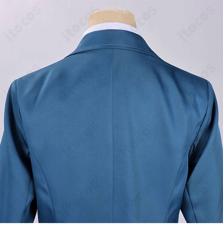 背肩部分の装飾ディテール（ヨークとラインの構成）