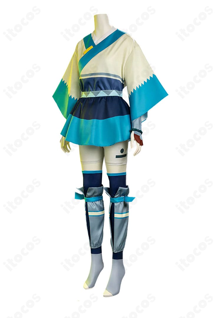 側面ディテール:レイヤー構成とラインの装飾近接