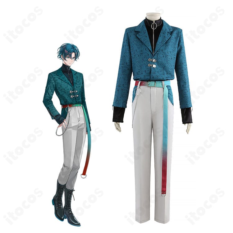 STRANGE EDEN 橘孝星のステージ衣装一式を着用イメージで示した画像