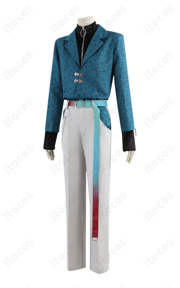 左側袖口とパネル切り替えのディテールを写した商品画像