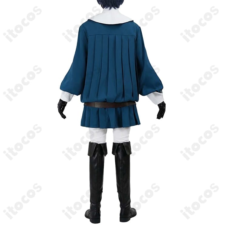 黒執事 シエル・ファントムハイヴ 常服コスプレ 上品シルエットで撮影映えする6点セット - 4枚目の画像