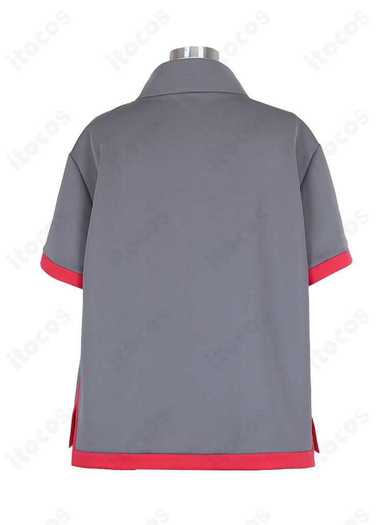 ゴウ コスプレ トップスの背面。着丈や後ろ身頃のカットが分かる商品写真