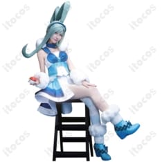 ポケットモンスターORAS ルチア衣装 高再現アイドルコス フルセットで撮影・イベントに最適 - 2枚目の画像（サムネイル）