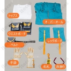 ガチアクタ オーガスト・スティルザ衣装｜高発色で再現度抜群、長時間でも快適なサイバー系コス - 6枚目の画像（サムネイル）