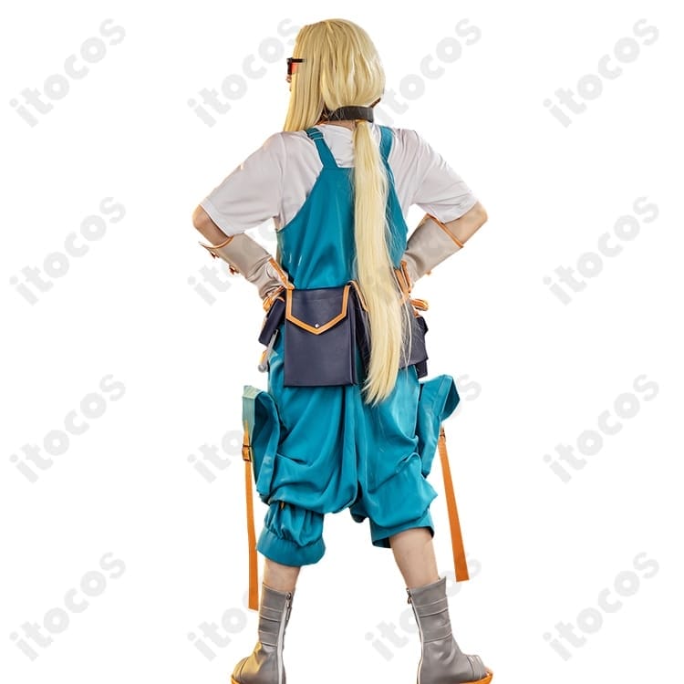 ガチアクタ オーガスト・スティルザ衣装｜高発色で再現度抜群、長時間でも快適なサイバー系コス - 5枚目の画像