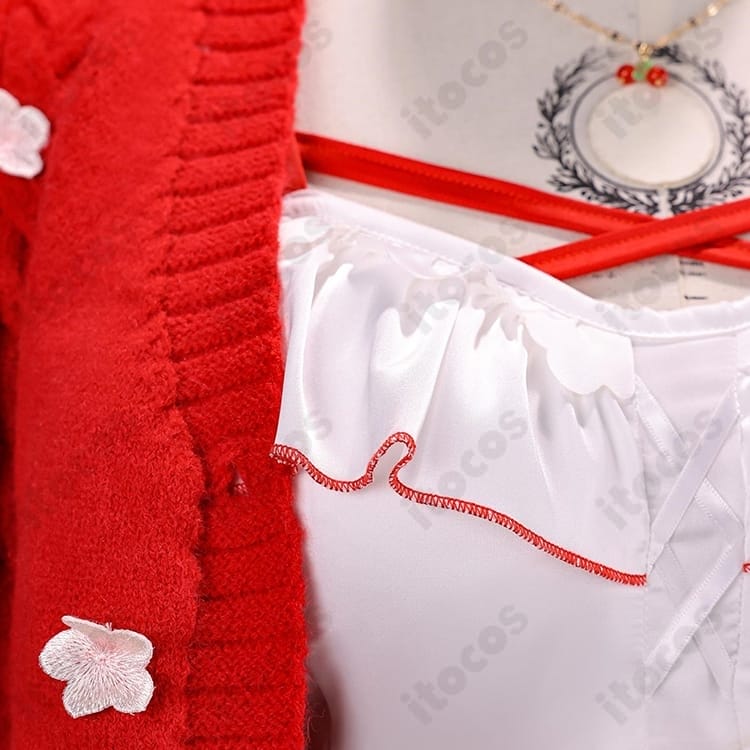 ホロライブ さくらみこ クリスマス ルームウェア 高再現で軽やか、撮影・配信に最適 - 4枚目の画像