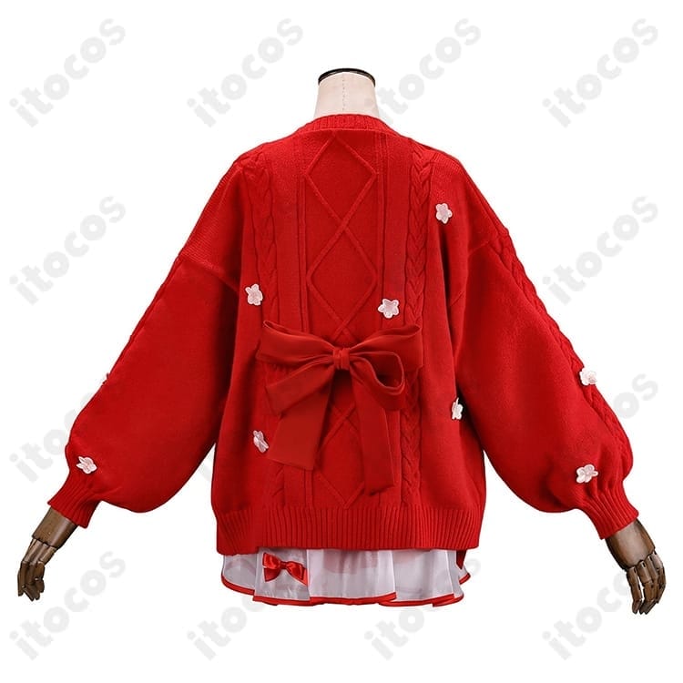 ホロライブ さくらみこ クリスマス ルームウェア 高再現で軽やか、撮影・配信に最適 - 2枚目の画像