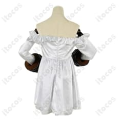 ブラウンダスト2 ルー『白い猫』コスプレ衣装｜軽やかで通気性良好、撮影・イベントで映える一着 - 3枚目の画像（サムネイル）