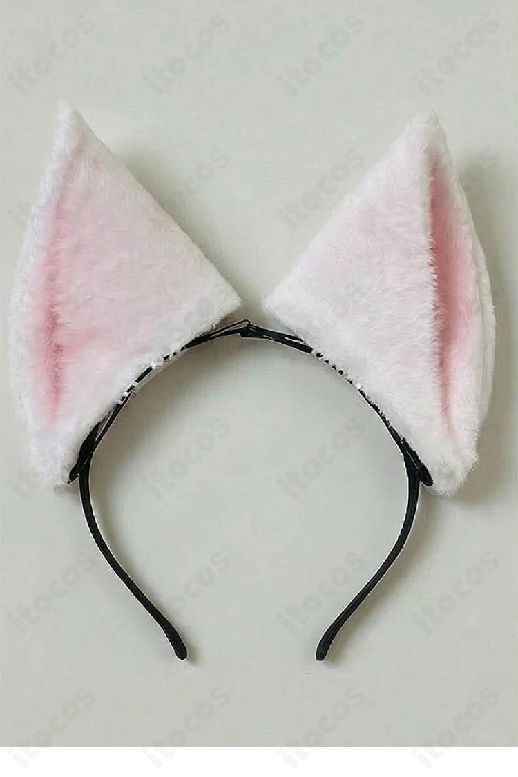 ルー『白い猫』コスプレ衣装 カチューシャ・ヘッドアクセのディテール